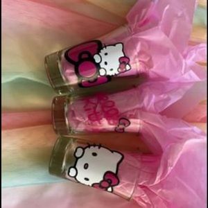 Hello kitty shot glasses